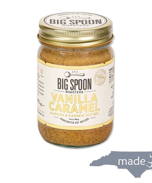 Vanilla Caramel Almond & Cashew Butter - Big Spoon Roasters 13 oz