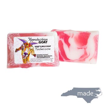 Tuberose Goats Milk Soap - The Appalachian Goat