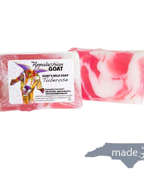 Tuberose Goats Milk Soap - The Appalachian Goat