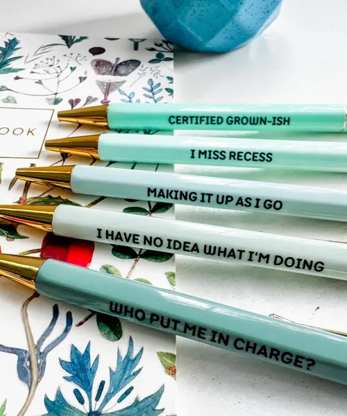 Adulting In Progress Pen Set