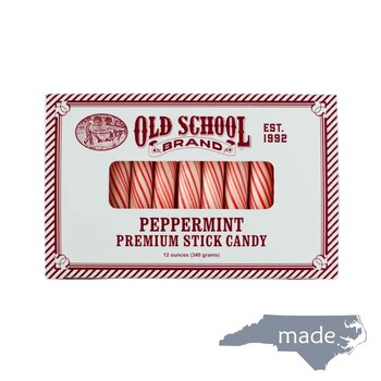 Peppermint Stick Candy - Old School Brand