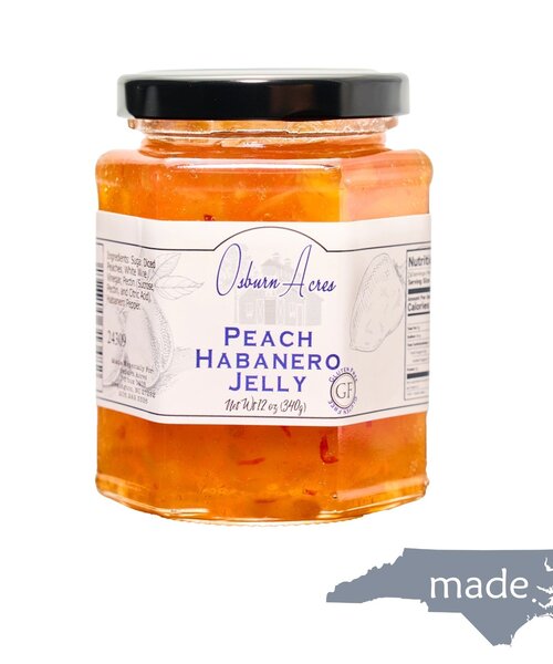 Peach Habanero Jelly - Osburn Acres Inc