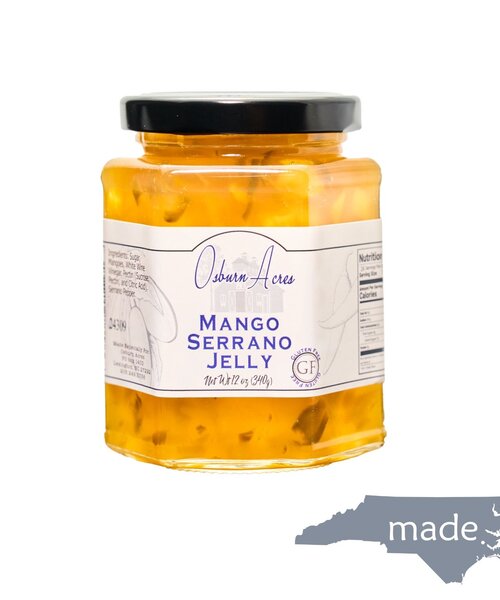 Mango Serrano Jelly - Osburn Acres Inc