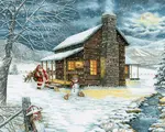 A Smoky Mountain Christmas 1000 Piece - Heritage Puzzle