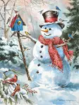 Frosty's Feathered Friends 550 Piece - Heritage Puzzle