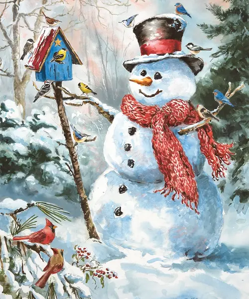Frosty's Feathered Friends 550 Piece - Heritage Puzzle