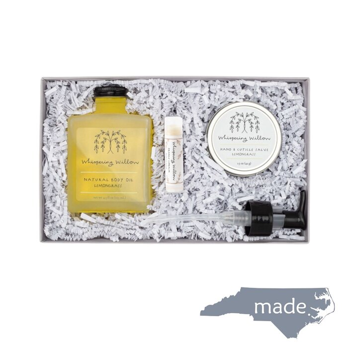Lemongrass Relax & Restore Gift Set - Whispering Willow