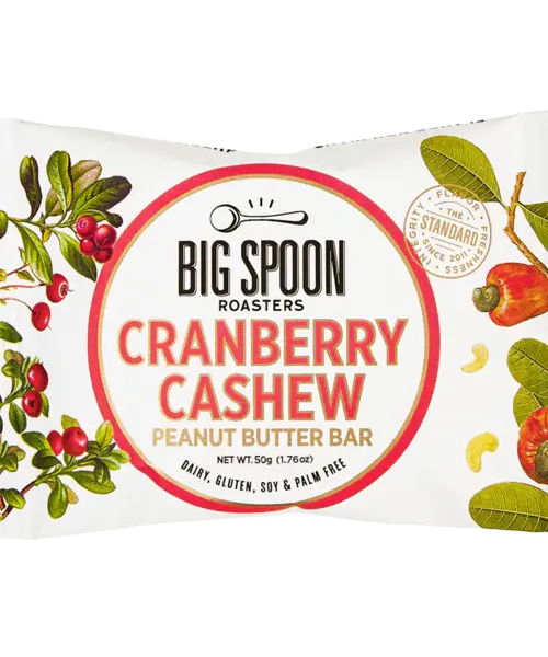 Cranberry Cashew Peanut Butter Bar