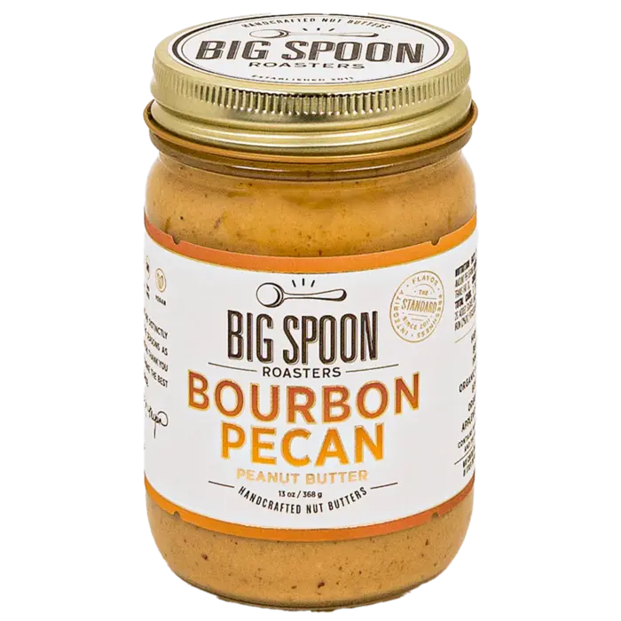 Bourbon Pecan Peanut Butter - Big Spoon Roasters 13 oz.