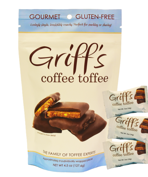 Griff's Coffee Toffee  4.5 oz. bag