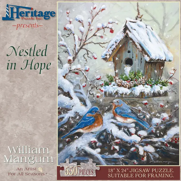 Nestled In Hope 550 Piece - Heritage Puzzle
