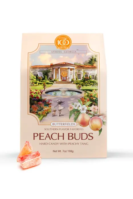 Georgia Peach Buds - Butterfields Candy 7 oz.