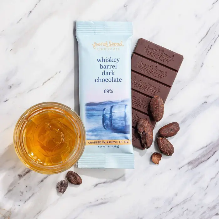 Whiskey Barrel w/ Smoked Salt Chocolate - French Broad Chocolate