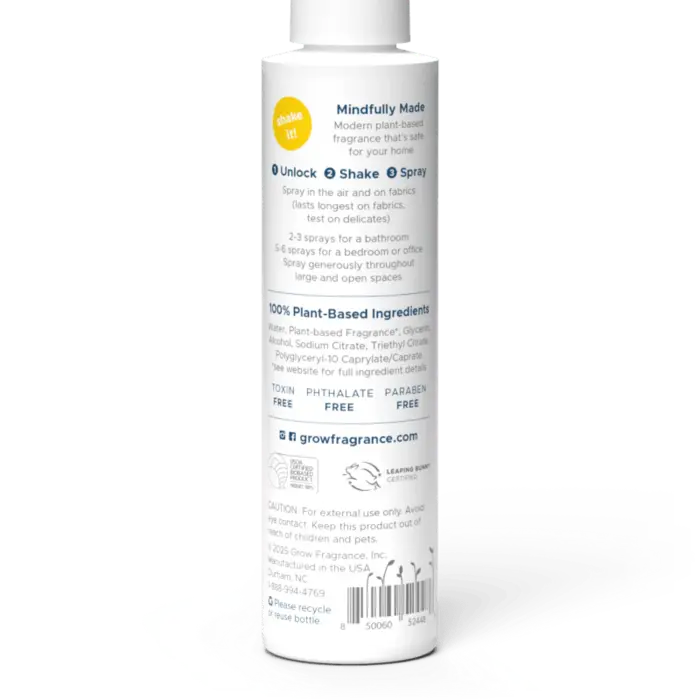 Grow Fabric Spray - Grow Fragrance Pacific Driftwood