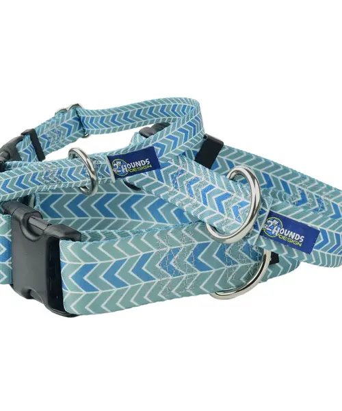 1" EarthStyle Country Mod Blue Side Release Collar (14-18 inch)