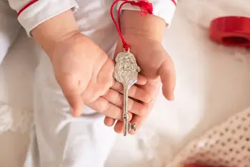 Magical Santa Key Ornament