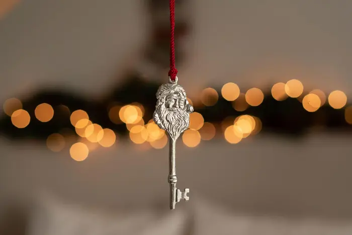 Magical Santa Key Ornament - House of Morgan Pewter