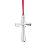 Religious Cross Christmas Ornament - House of Morgan Pewter