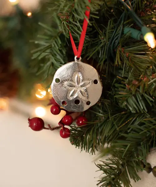 Sand Dollar Seashell Ornament