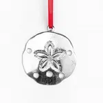 Sand Dollar Seashell Ornament - House of Morgan Pewter