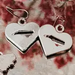 North Carolina Heart Earrings - House of Pewter
