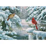 Winter Companions 550 Piece Puzzle - Heritage Puzzle