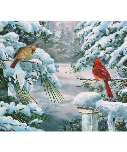 Winter Companions 550 Piece Puzzle