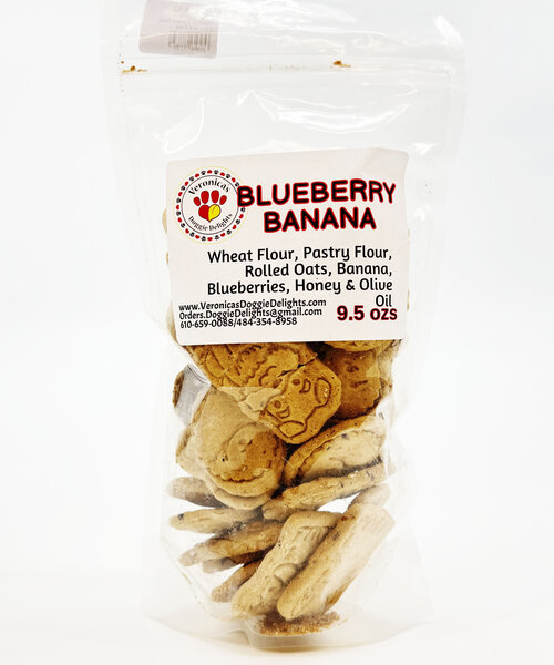 Blueberry Banana 2 in. (Bone and Paw)