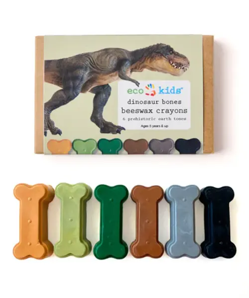 Dinosaur Bone Beeswax Crayons