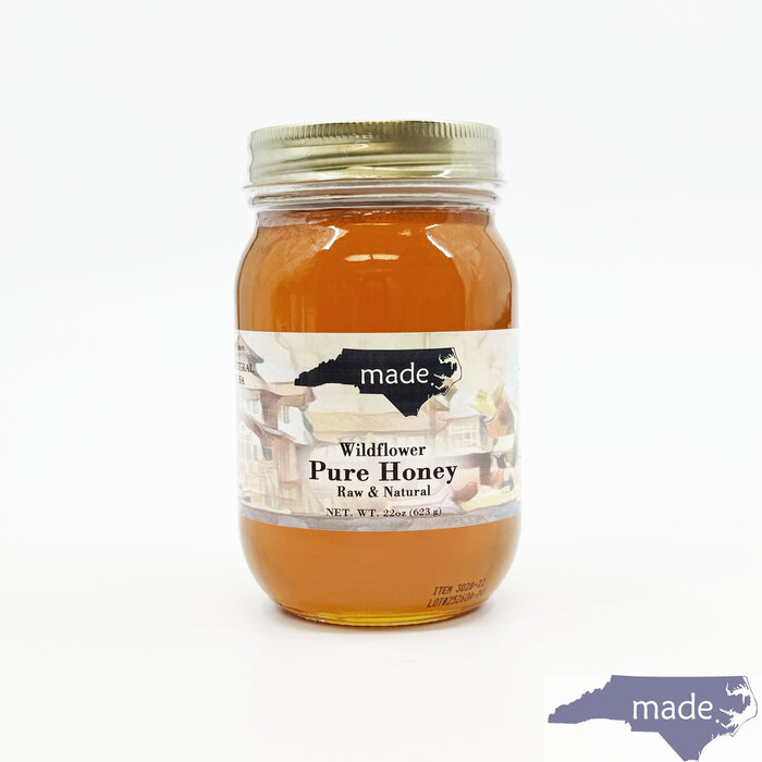 Wildflower Honey 22 oz. - Made in NC
