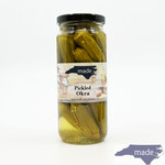 Pickled Okra 16oz - Made in NC