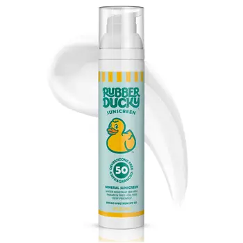 SPF 50 Mineral Sunscreen Lotion 3.38oz - Rubber Ducky