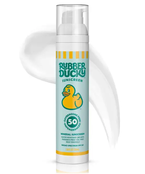 SPF 50 Mineral Sunscreen Lotion 3.38oz - Rubber Ducky