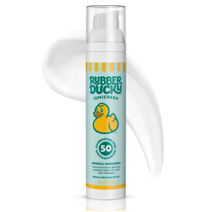 SPF 50 Mineral Sunscreen Lotion 3.38oz - Rubber Ducky