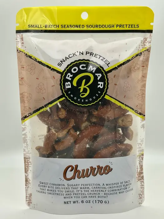Churro - Drink'n Pretzels 6oz
