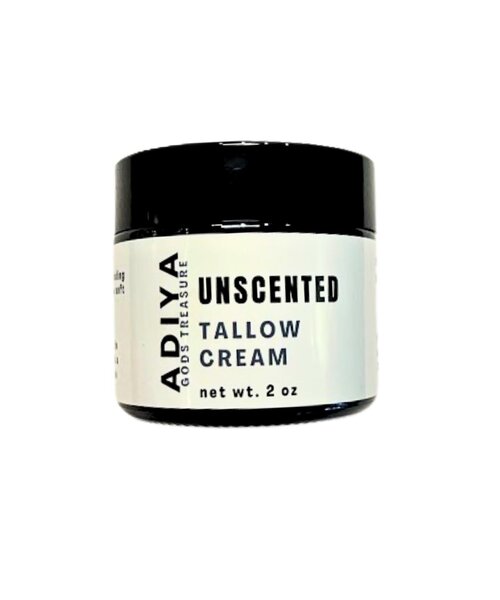 Tallow Whipped Cream 2oz - Adiya God's Treasure Beef Tallow & Teas