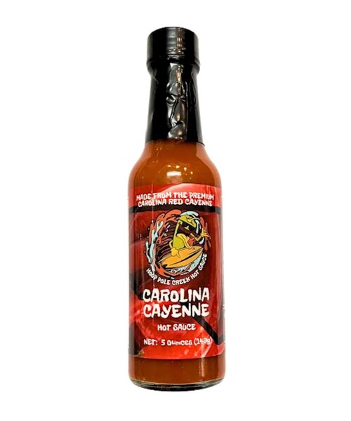 Carolina Cayenne Hot Sauce 5oz - Hoop Pole Creek Hot Sauce