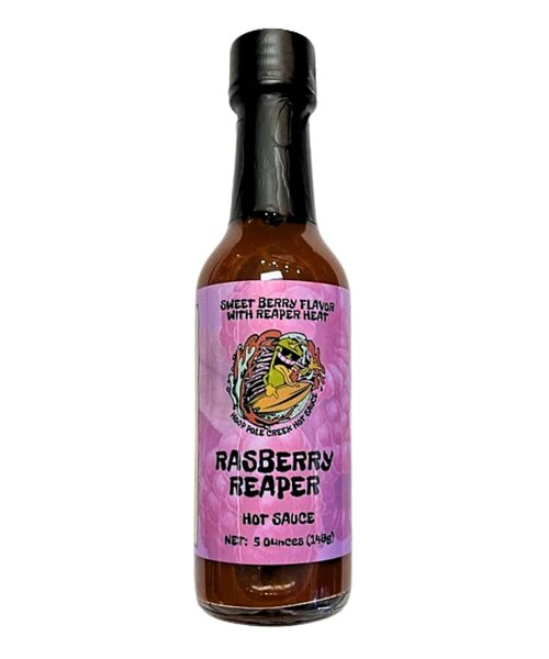 Raspberry Reaper Hot Sauce 5oz - Hoop Pole Creek Hot Sauce
