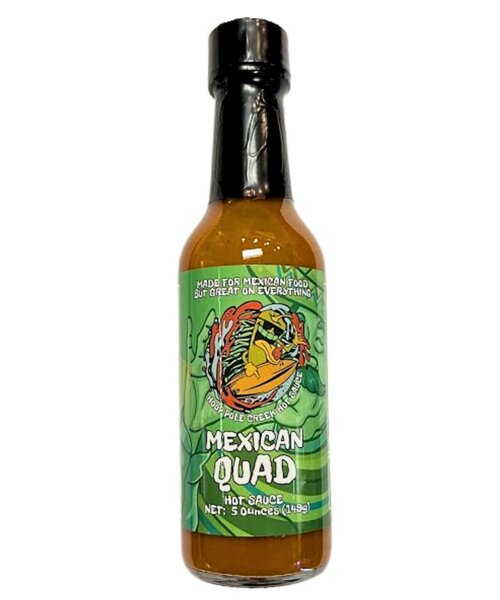 Mexican Quad Hot Sauce 5oz- Hoop Pole Creek Hot Sauce