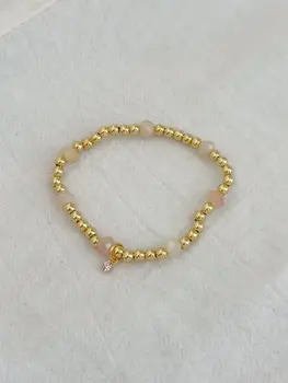 Shayla Stretch Bracelet 4mm Sugar - AnnaBanana