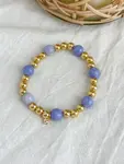 Shayla Stretch Bracelet 6mm Periwinkle - AnnaBanana