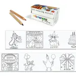 Mini Coloring Scroll - Eco Kids - Birthday