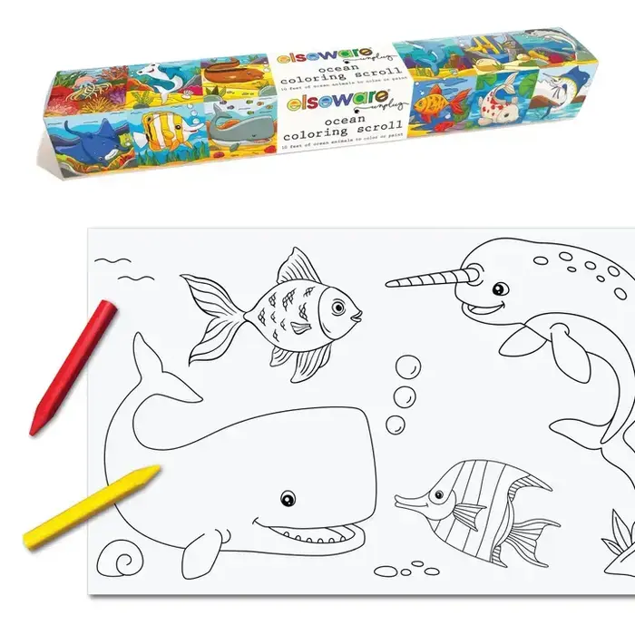 Coloring Scroll - Elseware Unplug