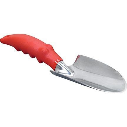 Corona Comfort Hand Trowel w/Red Rubber Handle