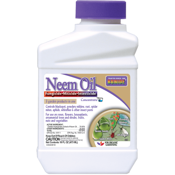 1Pt Neem Oil Concentrate Insect-Mite-Fungicide Bonide