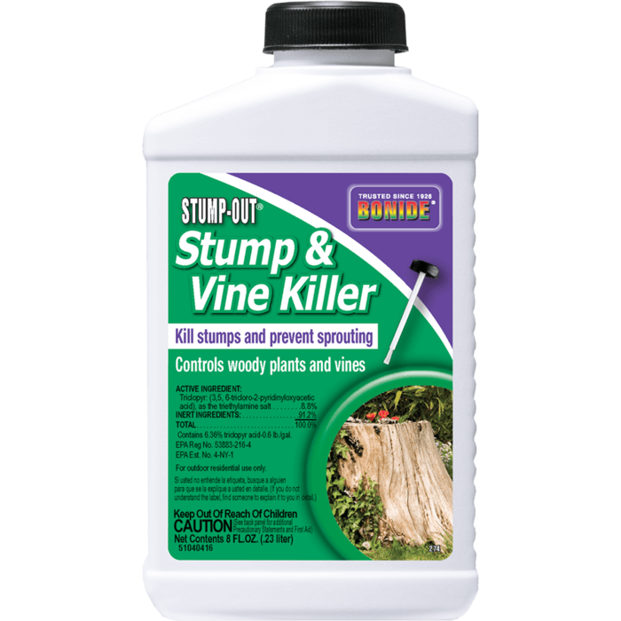 8oz Stump & Vine Killer Concentrate Herbicide Bonide