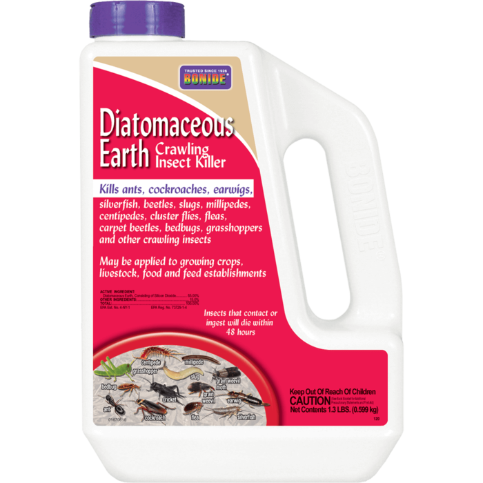 1.3Lb Jug Diatomaceous Earth Insecticide Dust Bonide