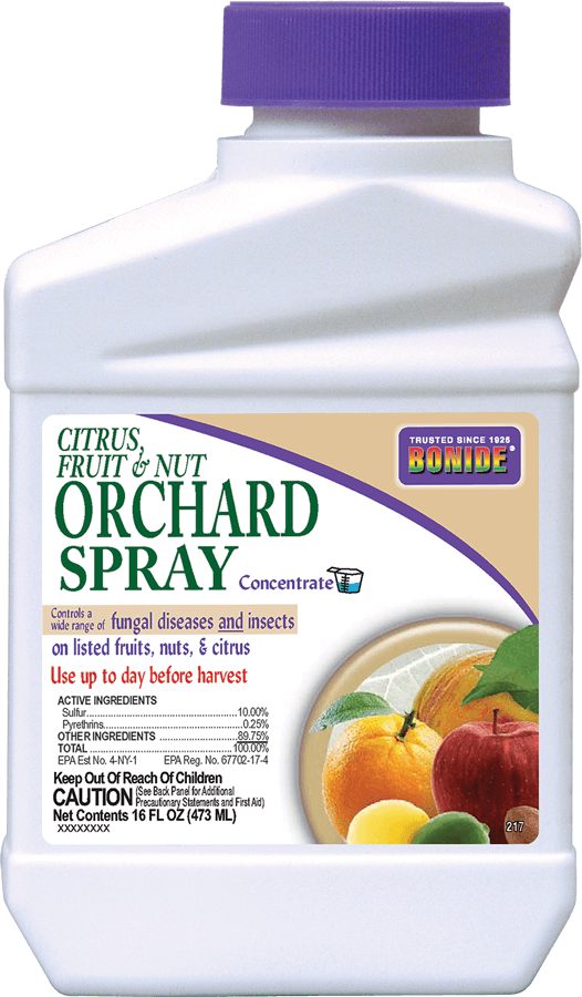 Citrus Fruit & Nut Orchard Spray 1Pt Concentrate Insect-Fungicide Bonide