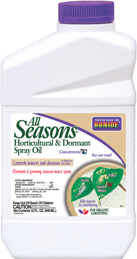1Qt All Seasons Horticultural & Dormant Oil Spray Concentrate Insecticide Bonide