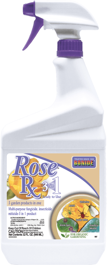 Rose Rx 3-in-1   1Qt RTU Insect-Mite-Fungicide Bonide - X
